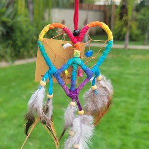 Heart Peace Love Dream Catcher